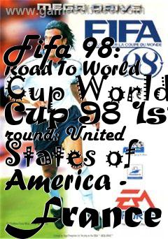 Box art for Fifa 98: Road To World Cup