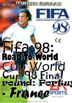 Box art for Fifa 98: Road To World Cup