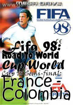 Box art for Fifa 98: Road To World Cup