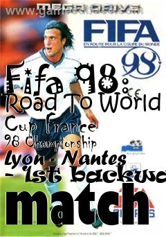 Box art for Fifa 98: Road To World Cup