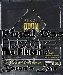 Box art for Final Doom