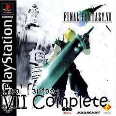 Box art for Final Fantasy VII