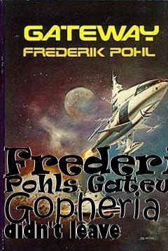 Box art for Frederik Pohls Gateway