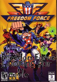 Box art for Freedom Force