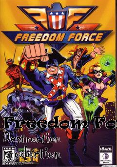 Box art for Freedom Force