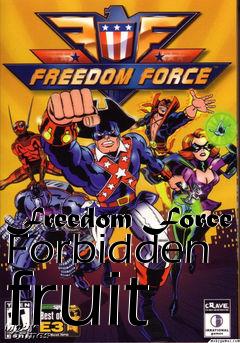 Box art for Freedom Force