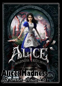 Box art for Alice: Madness Returns
