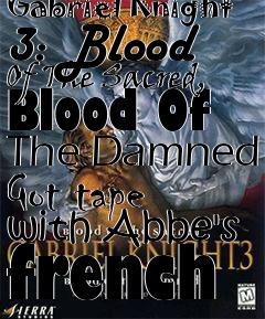 Box art for Gabriel Knight 3: Blood Of The Sacred, Blood Of The Damned