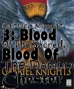 Box art for Gabriel Knight 3: Blood Of The Sacred, Blood Of The Damned