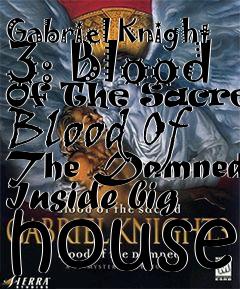 Box art for Gabriel Knight 3: Blood Of The Sacred, Blood Of The Damned