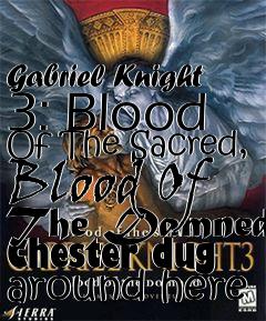 Box art for Gabriel Knight 3: Blood Of The Sacred, Blood Of The Damned