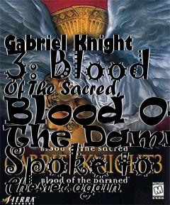 Box art for Gabriel Knight 3: Blood Of The Sacred, Blood Of The Damned