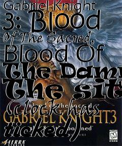 Box art for Gabriel Knight 3: Blood Of The Sacred, Blood Of The Damned