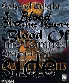 Box art for Gabriel Knight 3: Blood Of The Sacred, Blood Of The Damned