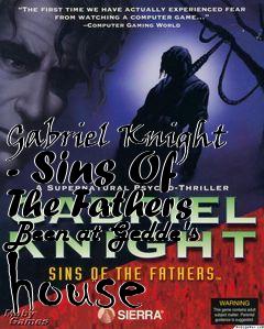 Box art for Gabriel Knight - Sins Of The Fathers