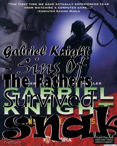 Box art for Gabriel Knight - Sins Of The Fathers