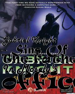 Box art for Gabriel Knight - Sins Of The Fathers