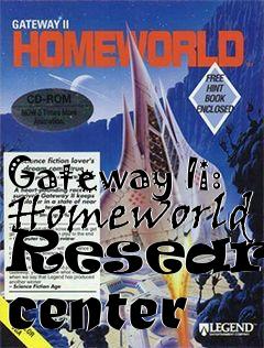 Box art for Gateway Ii: Homeworld