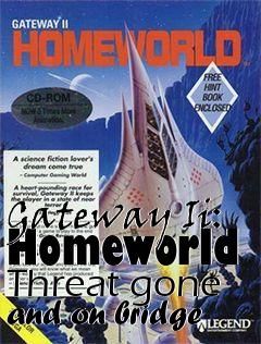 Box art for Gateway Ii: Homeworld