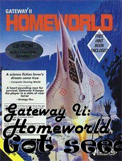 Box art for Gateway Ii: Homeworld