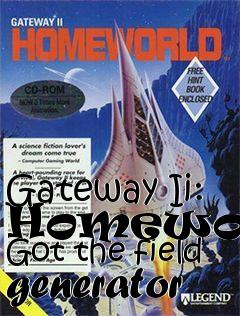 Box art for Gateway Ii: Homeworld