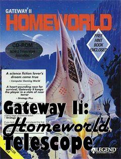 Box art for Gateway Ii: Homeworld