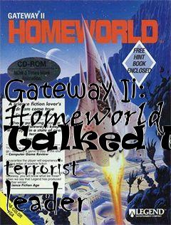 Box art for Gateway Ii: Homeworld