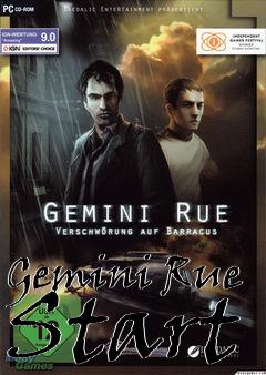 Box art for Gemini Rue