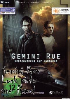 Box art for Gemini Rue