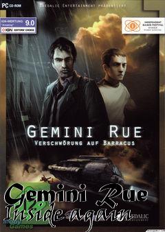 Box art for Gemini Rue