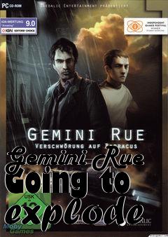 Box art for Gemini Rue