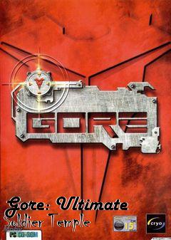 Box art for Gore: Ultimate Soldier