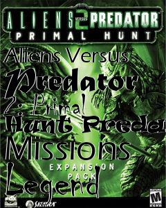 Box art for Aliens Versus Predator 2: Primal Hunt