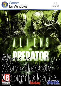 Box art for Aliens vs Predator