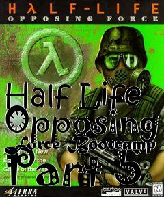 Box art for Half Life Opposing Force