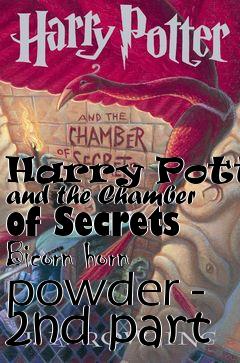 Box art for Harry Potter and the Chamber of Secrets