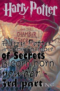 Box art for Harry Potter and the Chamber of Secrets