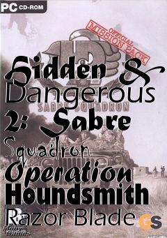 Box art for Hidden & Dangerous 2: Sabre Squadron