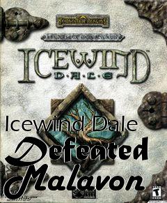 Box art for Icewind Dale