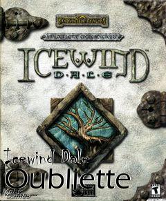 Box art for Icewind Dale