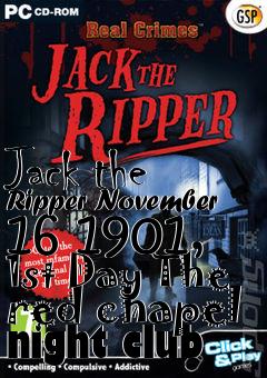 Box art for Jack the Ripper