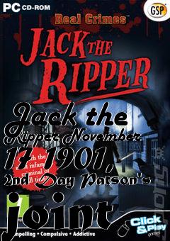 Box art for Jack the Ripper