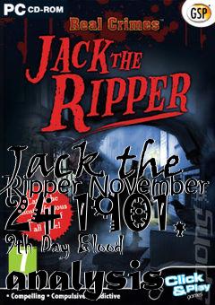 Box art for Jack the Ripper