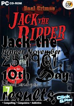 Box art for Jack the Ripper