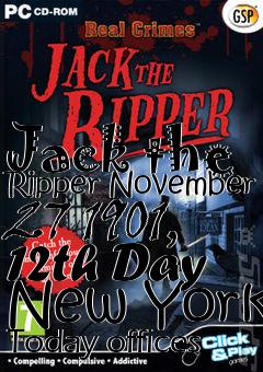 Box art for Jack the Ripper