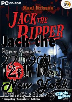 Box art for Jack the Ripper