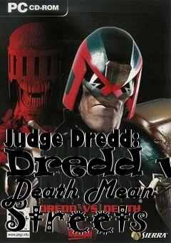 Box art for Judge Dredd: Dredd vs Death