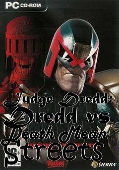 Box art for Judge Dredd: Dredd vs Death