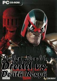 Box art for Judge Dredd: Dredd vs Death