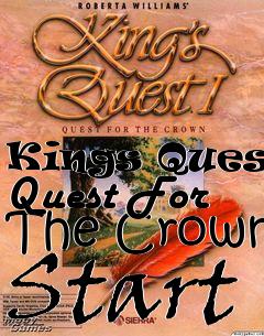 Box art for Kings Quest: Quest For The Crown